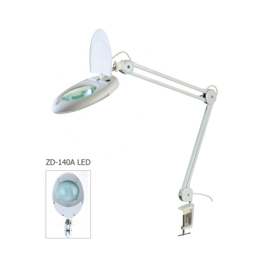 Lampe Loupe ZD-140A LED 15W Avec Couvercle 5D