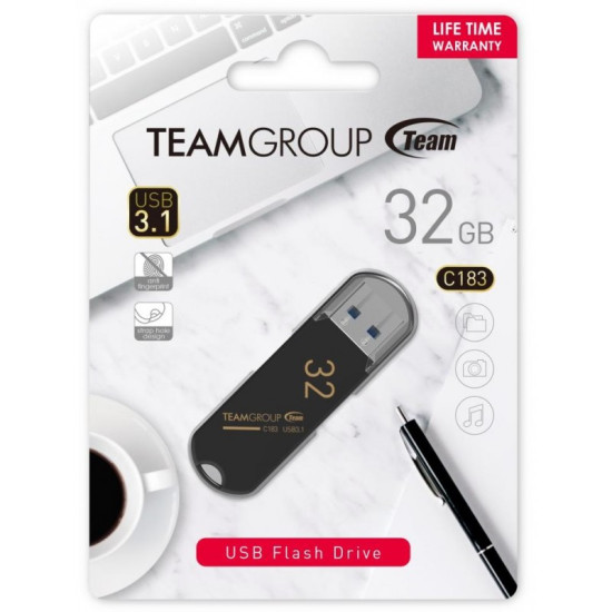 Clé USB C183 / 32 Go / USB 3.1 TEAMGROUP