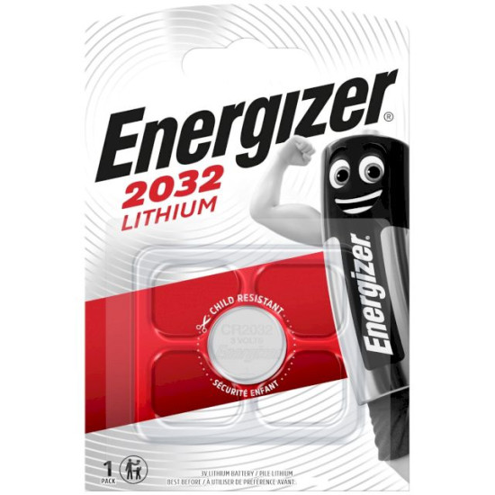 Pile CR2032 Energizer Lithium 3V