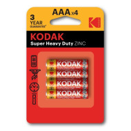 Piles AAA Kodak Super Heavy Duty (4 PCS)
