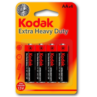 Piles AA Kodak Super Heavy...