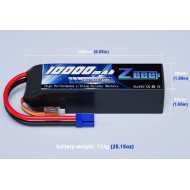 Batterie Lipo 4S 120C...