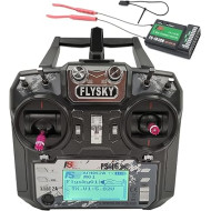 Flysky FS-i6X 10CH 2.4GHz AFHDS RC Émetteur Transmetteur avec récepteur FS-iA10B (Mode-2 Left Hand Throttle) FS-iA10B