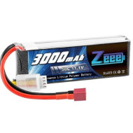 Batterie Lipo 3S 50C 3000mAh Avec Connecteur Dean (ZEE)