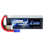 Batterie Lipo 3S Zeee 11,1V 6000mAh 60C avec connecteur EC5