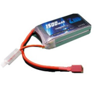 Batterie Lipo 2S Zeee 7,4V 1500mAh 60C avec connecteur T