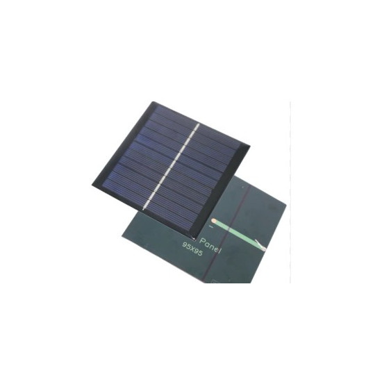 Panneau Solaire 5.5V 1W 95*95*2.8mm