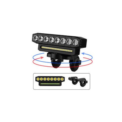 Éclairage 8 LED + 20 SMD...