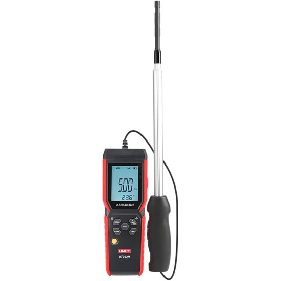 Anémomètre à fil chaud UNI-T UT362H (0-30.0m/s 0-108.0km/h)