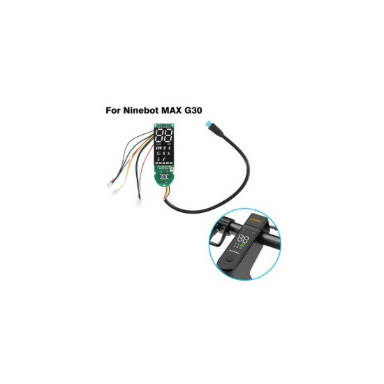 Afficheur De Tableau De Bord Avec Compteur Pour Trottinette Électrique Max G30 Ninebot