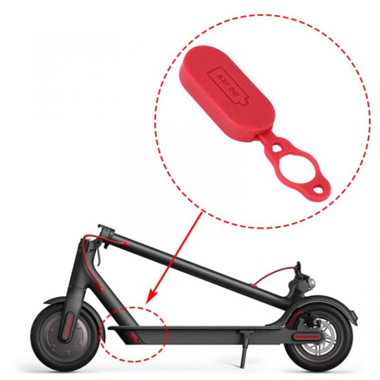 Cache Connecteur De Charge Pour Trottinette Électrique Xiaomi M365