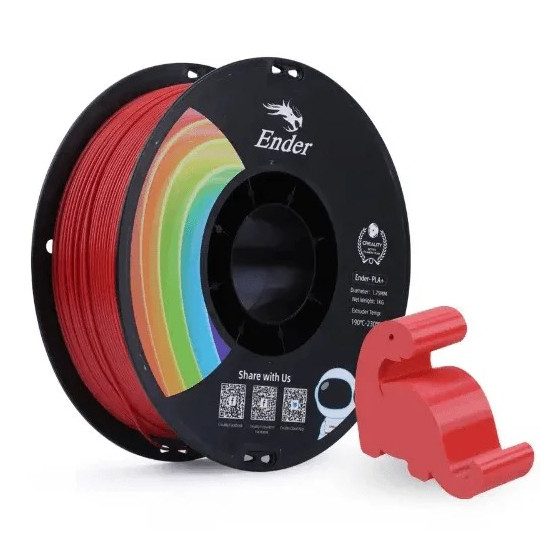 Filament PLA+ Rouge CREALITY ENDER 1.75mm 1KG