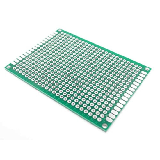 Plaque Perforée 9*7 CM Verte Double Face