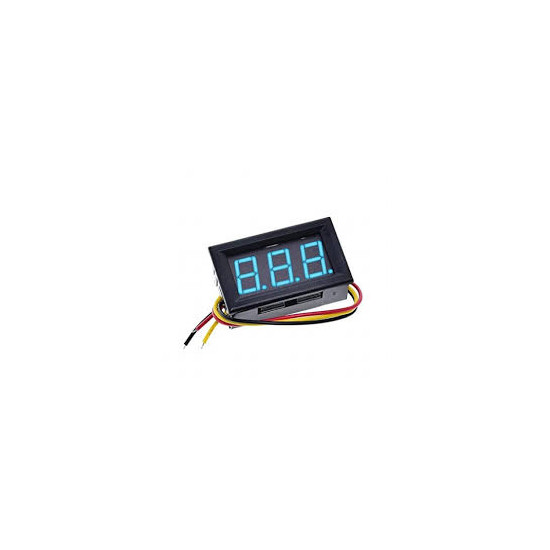 Voltmètre Numérique LED 0,36 pouce DC 0V-30V 3 Fils