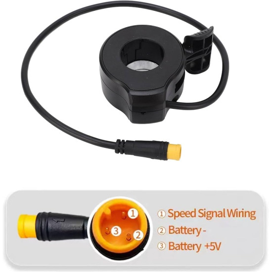 Accélérateur Pour Vélo Et Scooter Électrique 130X Waterproof 3pin Male 25cm
