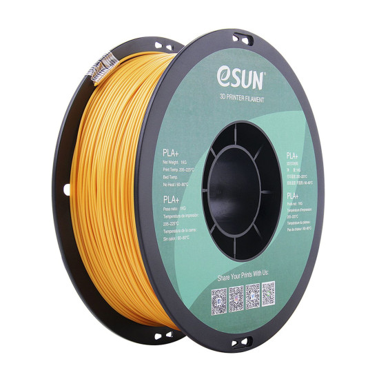 Filament PLA+ Or eSUN 1.75mm 1KG