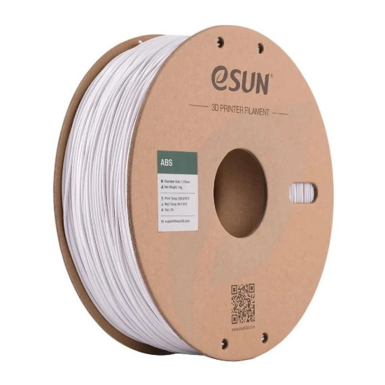 Filament ABS Blanc eSUN 1.75mm 1KG