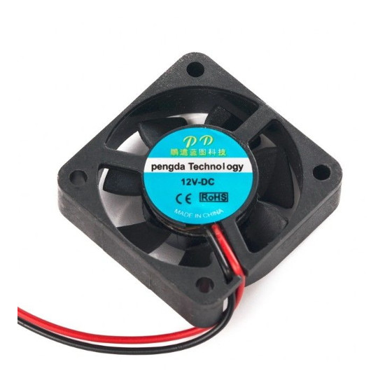 Ventilateur 12V 40x40x10mm 2 fils
