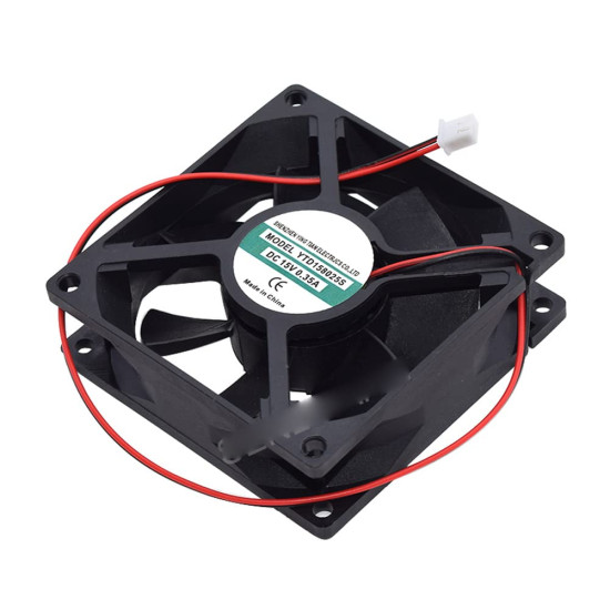 Ventilateur 24V 80x80x25mm 0.25A 2 fils