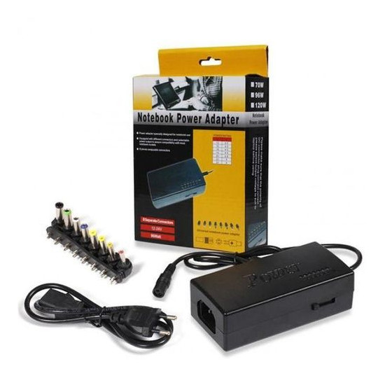 Adaptateur D'Alimentation Universel Réglable DC12-24V 96W (Avec 8 Connecteurs)