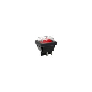 Interrupteur Lumineux à bascule ON/OFF étanche 36x29mm 250V 16A 4PIN