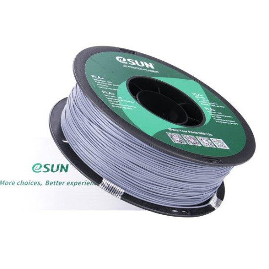 Filament PLA+ Gris eSUN 1.75mm 1KG