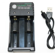 Chargeur Double Batteries 2x18650 Li-ion USB