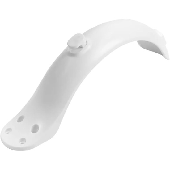 Garde Boue Arrière Pour Trottinette Électrique Xiaomi M365 / PRO, 4 Vis (Blanc)