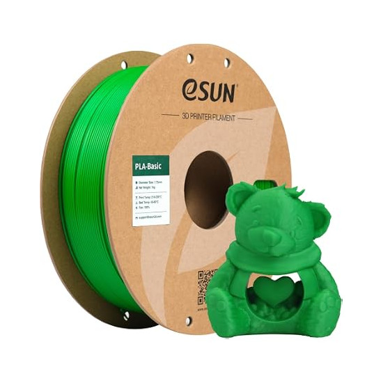 Filament PLA Basic Vert eSUN 1.75mm 1KG