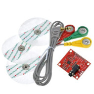 KIT Module Capteur AD8232 Mesure de la Fréquence Cardiaque ECG pour Arduino