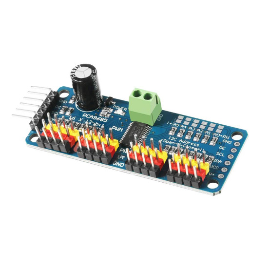 Module PCA9685 16 canaux 12-bit PWM Servo Driver I2C Pour Arduino ou Raspberry PI