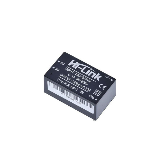 HLK-PM12 Module Alimentation Isolé 220V AC-12V DC 3W