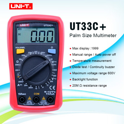 Multimètre UNI-T UT33C+