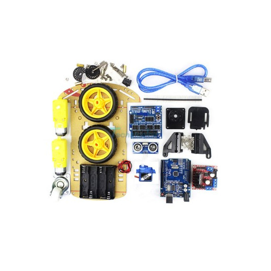 Kit Complet Pour Chassis Robot 2WD