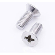 Vis M3x8mm à tête fraisée cruciforme EN INOX 304